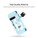 GeekShare Protective Case for Switch, Soft TPU Slim Case Cover Compatible with Switch Console and Joy Con (Nebula Cat)