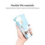 GeekShare Protective Case for Switch, Soft TPU Slim Case Cover Compatible with Switch Console and Joy Con (Nebula Cat)