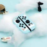 GeekShare Protective Case for Switch, Soft TPU Slim Case Cover Compatible with Switch Console and Joy Con (Nebula Cat)