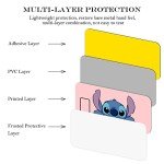 PERFECTSIGHT Cute Skin Sticker Compatible with Nintendo Switch, Kawaii Cartoon Vinyl Decal, Pretty Pattern Full Set Wrap Protective Film for NS Console & Joy-Con Controller & Dock (Stic)