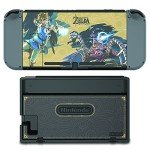 PDP Gaming Zelda Collector's Edition Play and Protect Screen Protection and Skins Screen Protector, Console Skin, 2 Joy Con Skins: Zelda - Nintendo Switch