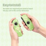Kuitmor Switch Joy Con Controller Skin,Soft Silicone Protective Cover Case,Cute Anti-Scratch Protective Case for Switch/OLED Joy Con