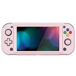 PlayVital ZealProtect Protective Case for Nintendo Switch Lite, Ergomomic Grip Hard Cover - Durable Shock-absorbent Anti-Scratch with Screen Protector & Thumb Grip Button Caps, Cherry Blossoms Pink