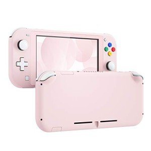 eXtremeRate Cherry Blossoms Pink DIY Replacement Shell for Nintendo Switch Lite, NSL Handheld Controller Housing with Screen Protector, Custom Cover for Nintendo Switch Lite [Console NOT Included]