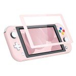 eXtremeRate Cherry Blossoms Pink DIY Replacement Shell for Nintendo Switch Lite, NSL Handheld Controller Housing with Screen Protector, Custom Cover for Nintendo Switch Lite [Console NOT Included]