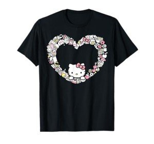 Hello Kitty Heart Favorite Things Short Sleeve T-Shirt