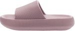 BRONAX Cloud Slides for Women Pillow Cushion Bathroom Pool Beach Home Size 8 Foam Soft Spa Indoor Ladies Female Sandalias de Mujer Comfy Cushioned Thick Sole 39-40 Blush