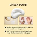 The Face Shop Rice Ceramide Moisturizing Cream - Rice Extract + Rice Bran Oil - Hydrating Targets Dryness, Brightening - Dermatologically Tested - Lightweight Moisturizer Face Cream - Korean Skin Care