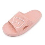 icosylify Bear Slides Smiley Face Sandals Slippers for Women and Men Ultra Comfort Non-Slip Shower Sandals Indoor and Outdoor Use Quick Drying Pool Party Home