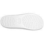 Crocs Women's Classic Slide | Platform Sandals, White, 10