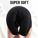 shevalues Orthopedic Slide Sandals for Women with Arch Support Pillow Soft Recovery Slip on Sandals Lightweight Summer Cloud Slippers for Plantar Fasciitis Update Black 39