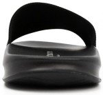 Juicy Couture Women's Slide Sandals – Comfortable Slip-On Footbed for Casual Wear, and Pool Size 7 Black