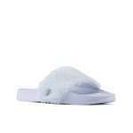 New Balance Women's 200 V2 Slide Sandal, Starlight/Silver Metalic, 7