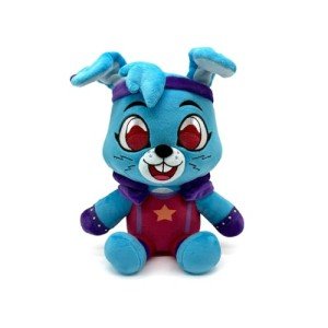 Youtooz FNAF Ruined Glam Rock Bonnie 9" Inch Plush, Ruined Glam Rock Bonnie Plushie, Collectible Ruined Glam Rock Bonnie from Five Nights at Freddy's by Youtooz FNAF Plush Collection