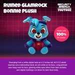 Youtooz FNAF Ruined Glam Rock Bonnie 9" Inch Plush, Ruined Glam Rock Bonnie Plushie, Collectible Ruined Glam Rock Bonnie from Five Nights at Freddy's by Youtooz FNAF Plush Collection
