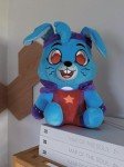 Youtooz FNAF Ruined Glam Rock Bonnie 9" Inch Plush, Ruined Glam Rock Bonnie Plushie, Collectible Ruined Glam Rock Bonnie from Five Nights at Freddy's by Youtooz FNAF Plush Collection