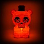You Tooz Five Nights at Freddy's Night Light, Modern Plastic Battery Powered LED Desk Lamp, Officially Licensed FNAF Collectible