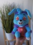 Youtooz FNAF Ruined Glam Rock Bonnie 9" Inch Plush, Ruined Glam Rock Bonnie Plushie, Collectible Ruined Glam Rock Bonnie from Five Nights at Freddy's by Youtooz FNAF Plush Collection