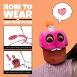 Youtooz FNAF Cupcake Plush 6IN Shoulder Rider, Collectible Soft Magnetic Cupcake Shoulder Rider Plushie from Five Night's at Freddys, By Youtooz FNAF Plush Collection
