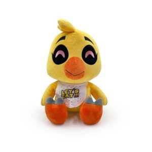 Youtooz FNAF Chica Sitting 9" Inch Plush, Chica Sitting Plushie, Collectible Chica Sitting from Five Nights at Freddy's by Youtooz FNAF Plush Collection