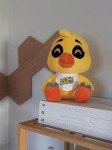 Youtooz FNAF Chica Sitting 9" Inch Plush, Chica Sitting Plushie, Collectible Chica Sitting from Five Nights at Freddy's by Youtooz FNAF Plush Collection