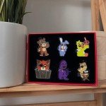 Youtooz Five Nights At Freddy's Pin Set, Collectors Box Includes 6 Pins By Youtooz FNAF Collection