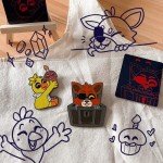 Youtooz Five Nights At Freddy's Pin Set, Collectors Box Includes 6 Pins By Youtooz FNAF Collection