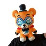 YouTooz FNAF Glamrock Freddy Shoulder Rider 6" Plush, Glamrock Freddy Shoulder Rider Plushie, Collectible Glamrock Freddy Shoulder Rider from Five Nights at Freddy's FNAF Plush Collection
