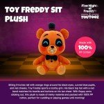 Youtooz FNAF Freddy Plush, 9" Sitting, Collectible from Five Nights at Freddy's Plush Collection