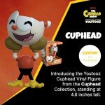 Youtooz Cuphead The Cuphead Show! Edition, 4.6" Vinyl Figure Collectible Cuphead Figure from The Cuphead Show! by Youtooz Cuphead Collection