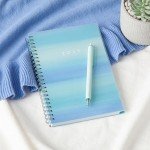 Blue Sky 2025 Weekly and Monthly Planner Calendar, January 2025 - December 2025, 5" x 8", Flexible Frosted Cover, Laminated Tabs, Durable Wirebound, Chloe