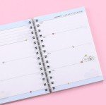 Generic New Version Cute Kitty Melody Friends 365 Daily Planner, 5 x 7 inches, Hard Cover (Ivory)