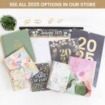 bloom daily planners 2025 Calendar Year Day Planner (January 2025 - December 2025) - 5.5” x 8.25” - Weekly/Monthly Agenda Organizer Book with Stickers & Bookmark - Butterfly Garden