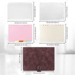 FYY Leather A5 Binder 6 Ring Binder Notebook - Refillable Notebook A5 Planner Binder with Binder Pockets, A5 Dividers, A5 Refill Paper, PU Leather Travel Binder Journal Cover Binder Dark Brown