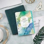 2025 Planner Refills - Planner Refills, JAN 2025 - DEC 2025, A5 Planner Inserts, 5.5 x 8.5 inch, 7 Holes, 2025 Weekly & Monthly Planner Refills, A5 Planner Refills - Green