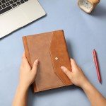 Mr. Pen A5 Leather Planner - 6 Ring Binder, Refillable Notebook