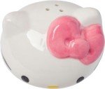 Silver Buffalo Sanrio Hello Kitty And My Melody 3D Sculpted Ceramic Salt and Pepper Shaker Set