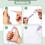 Mr. Pen- Retractable Gel Pens, 10 Pack, Pastel Color Ink Gel Pens, Gel Pens Fine Point 0.7mm, Retractable Pens, Cute Pens, Gel Ink Pens, Aesthetic Pens for Journaling Fine Tip Pens