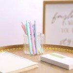 Mr. Pen- Retractable Gel Pens, 6 Pack, Color Ink Gel Pens Fine Point, Pastel Colors, 0.7mm Gel Pens Fine Point, Retractable Pens, Cute Pens, Aesthetic Pens for Journaling Fine Tip Pens