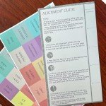 Reposition Large Text Bible Tabs, Contrast Color Bible Stickers for Women and Men, Easy to Read and Apply Bible Journaling Tabs (Bright Pastel)