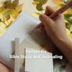 ALABASTER Co. - Pastel Pen Variety Pack, Black Ink: Bible Study and Journaling Supplies. Aesthetic and Smooth Writing, Christian Gifts for Women, Presents for Mom, Journaling Pens, Holiday Gifts