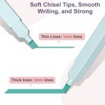 AUYAARS 12 PCS Aesthetic Highlighters Set, 12 Pastel Color Cute Highlighters, No Bleed Chisel Tip Marker Pens for Bible Study, Journaling, Notes, Office, School Supplies