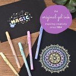 SAKURA Gelly Roll Moonlight 10 Pastel & Opaque Gel Pens - Bold Point Ink Pen for Journaling, Art, or Drawing - Assorted Pastel Ink - Bold Line - 10 Pack