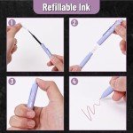 Mr. Pen- Retractable Gel Pens, 10 Pack, Colorful Ink Gel Pens, Pastel Barrels, Gel Pens Fine Point 0.5mm, Retractable Pens, Cute Pens, Gel Ink Pens, Aesthetic Pens for Journaling Fine Tip Pens