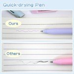 YINPIXUS 6 PCS Pastel Gel Pens, Colored Ink Pens, Pens Colorful for NoteTaking Journaling, Cute Retractable Pens 0.5mm Fine Point Quick Drying, Aesthetic Nurse School Office Supplies