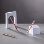 DIVERSEBEE Black Ink Ballpoint Pens, 3 Pack Retractable No Bleed Bible Pens, Cute Aesthetic Pastel Pens for Teachers, Bible Study Journaling Supplies, School Office Gifts Accessories, 1.0mm (Blush)