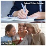 YINPIXUS 6 PCS Pastel Gel Pens, Colored Ink Pens, Pens Colorful for NoteTaking Journaling, Cute Retractable Pens 0.5mm Fine Point Quick Drying, Aesthetic Nurse School Office Supplies