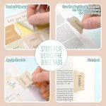 XKDOUS Bible Study Supplies Journaling Kit for Women, Bible Study Kit, 12 Pastel Bible Highlighters and Pens No Bleed, 75 Laminated Bible Tabs, 2 Bible Bookmarks and More