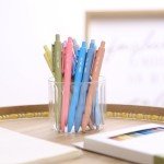 Mr. Pen- Retractable Gel Pens, 12 Pack, Black Ink, Pastel Barrel Gel Pens, Gel Pens Fine Point 0.5mm, Retractable Pens, Cute Pens, Gel Ink Pens, Aesthetic Pens for Journaling Fine Tip Pens