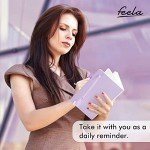 feela 5 Pack Notebooks Journals Bulk, Hardcover Classic Ruled Lined Journals with Pen Holder for Women Girls School Business Supplies, with 5 Black Pens, 120 GSM, 5.1”x8.3”, A5, Pastel Colors